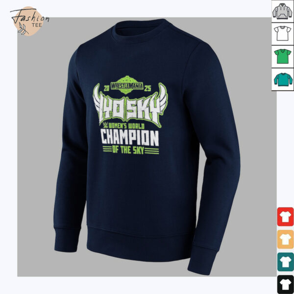 IYO SKY Women’s World Champion Of The Sky WrestleMania 41 Winner T Shirts