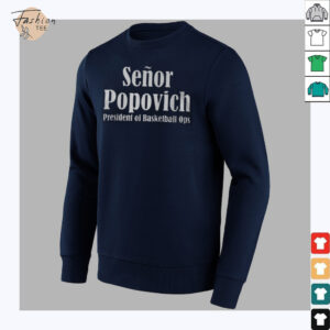 Im No Longer A Coach Im El Jefe – Gregg Popovich 3D T Shirt3