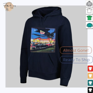In N Out Burger Vintage Graphic with Classic Cars T...