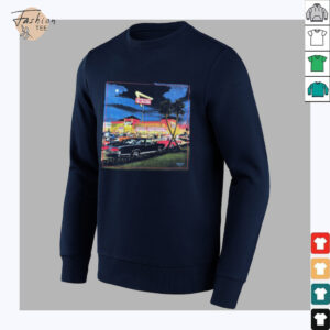 In N Out Burger Vintage Graphic with Classic Cars T...