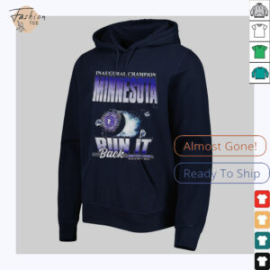 Inaugural Champion Minnesota run it back hockey State history shirt2