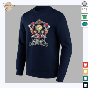 Indiana Pacers firefighter dept shirt