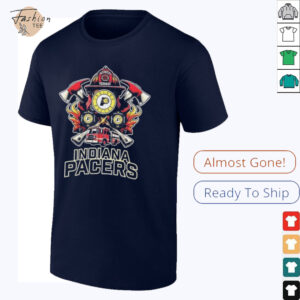 Indiana Pacers firefighter dept shirt3