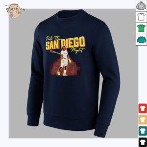 Into the San Diego Night Fernando Tatis Jr Padres baseball shirt3