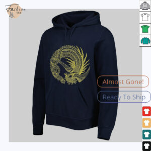 JTxPM 2 Peacock Long Sleeve Cotton Black Shirt