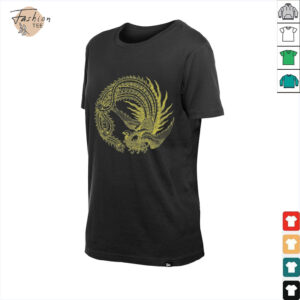 JTxPM 2 Peacock Long Sleeve Cotton Black Shirt2