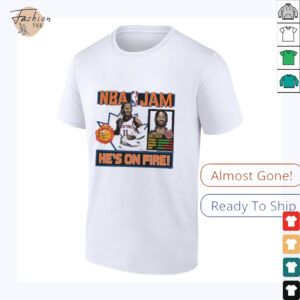 Jalen Brunson New York Knicks Homage Unisex NBA Jam Tri...