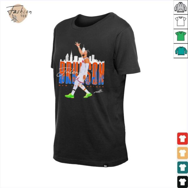 Jalen Brunson New York Knicks skyline shirt