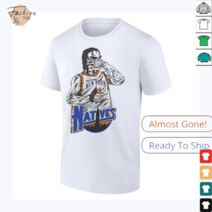Jalen Brunson Three Point Celebration Natives New York Knicks T shirts0