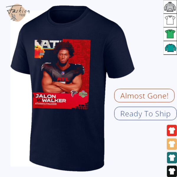 Jalon Walker Atlanta Falcons 2025 NFL Draft art shirt