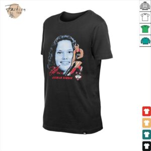 Jasmijn Damman Uconn Huskies portrait shirt
