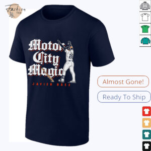 Javier Baez Detroit Tigers Motor City Magic shirt2