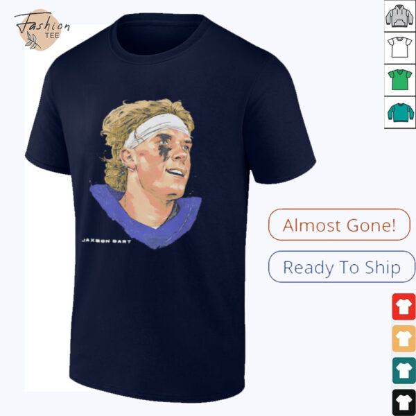 Jaxson Dart New York Giants Portrait shirt