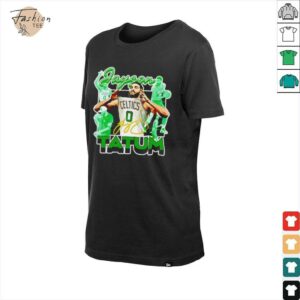 Jayson Celtics 0 Signature Green Boston Tatum Basketball Art shirt2