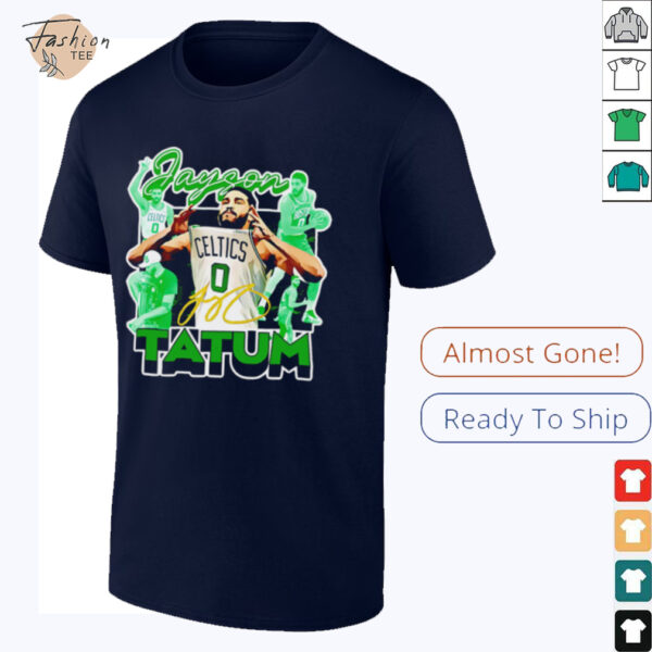 Jayson Celtics 0 Signature Green Boston Tatum Basketball Art shirt