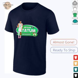Jayson Tatum Boston Celtics Basketball Playoffs 2025 shirt3