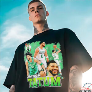 Jayson Tatum Boston Celtics NBA 2025 Playoffs shirt
