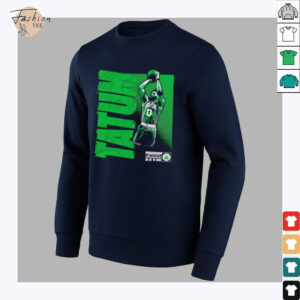 Jayson Tatum Boston Celtics Player Wave shirt