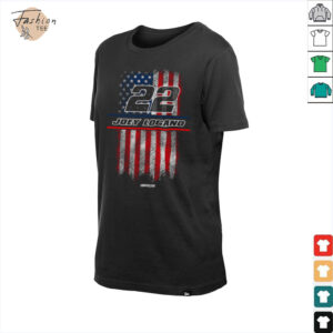Joey Logano Team Penske American Flag Shirt