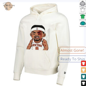 Josh Hart Knicks left bloodied after taking elbow to the face Celtics chibi shirt3