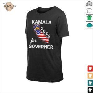 Kamala Harris for Governer 2026 state shirt3