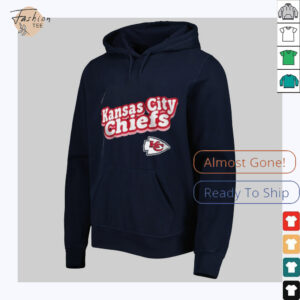 Kansas City Chiefs Lettuce Hem Notch Neck Tri Blend shirt2