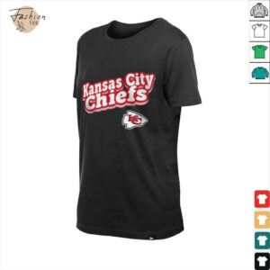 Kansas City Chiefs Lettuce Hem Notch Neck Tri Blend shirt3