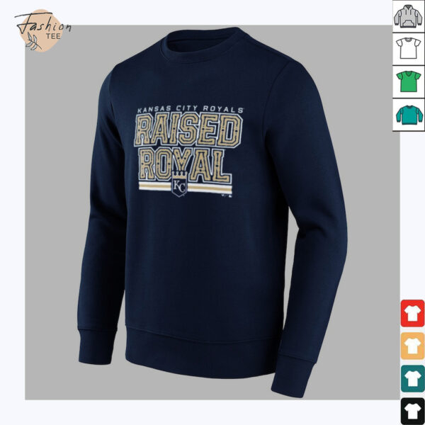 Kansas City Royals Raised Royal Opening Day Hometown T Shirts