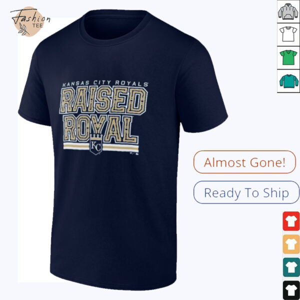 Kansas City Royals Raised Royal Opening Day Hometown T Shirts