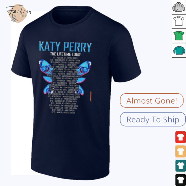 Katy Perry Lifetime Tour 2025 T Shirt (2)