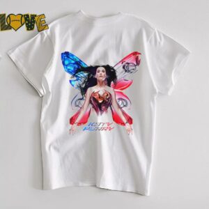 Katy Perry The Lifetimes Tour 2025 Butterfly Tee Schedule Two Sides Unisex T Shirt3