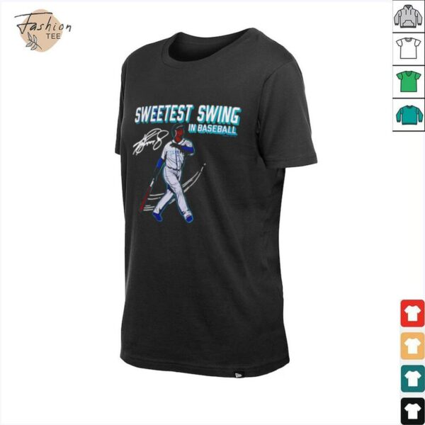 Ken Griffey Jr. Seattle Mariners Homage Illustration baseball shirt