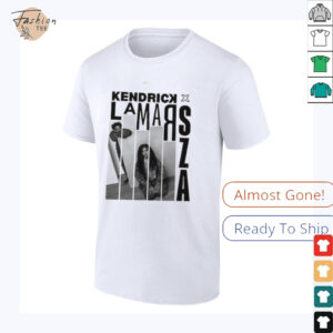 Kendrick Lamar SZA Hip Hop Tour T Shirt3