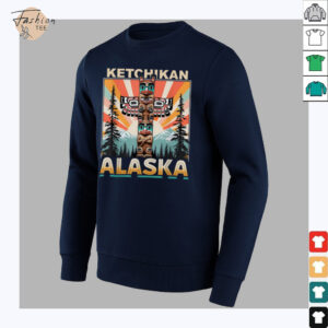 Ketchikan Alaska Native American Indian Totem Pole T Shirt