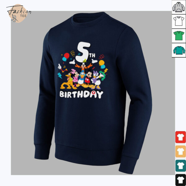 Kids Disney Jr. Mickey & Friends Fifth 5th Birthday Party Gift Tucson Arizona USA Outdoor Vintage
