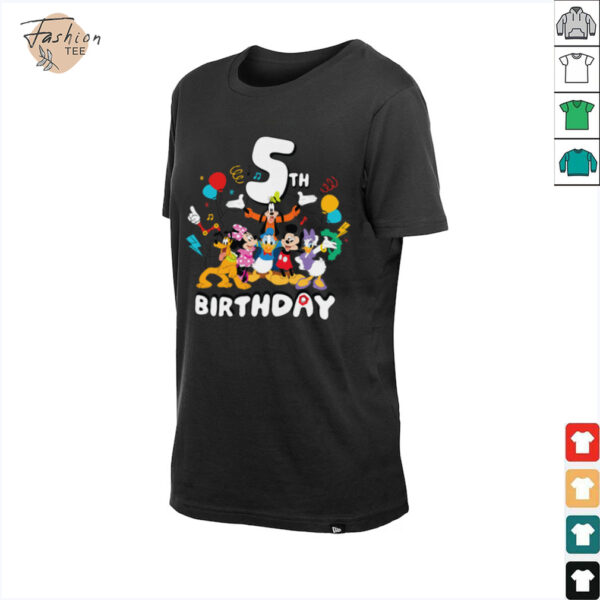Kids Disney Jr. Mickey & Friends Fifth 5th Birthday Party Gift Tucson Arizona USA Outdoor Vintage