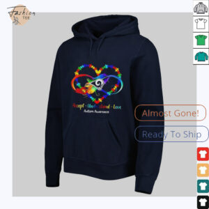 LA Rams Accept Understand Love Autism Awareness 2025 Shirt