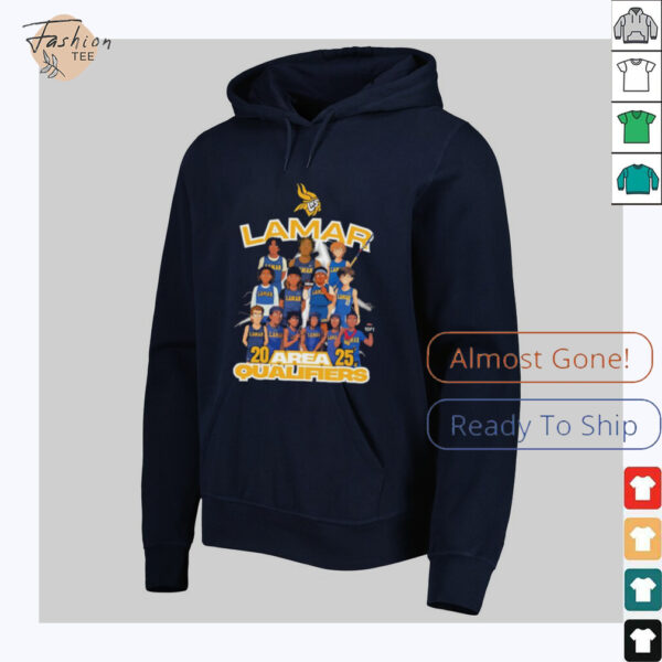 Lamar Boys Track Area Qualifiers 2025 shirt