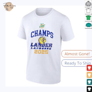 Lander University Lander Lacrosse Conference Champions 2025 shirt