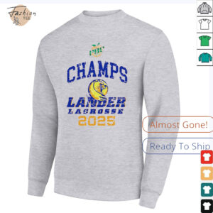 Lander University Lander Lacrosse Conference Champions 2025 shirt