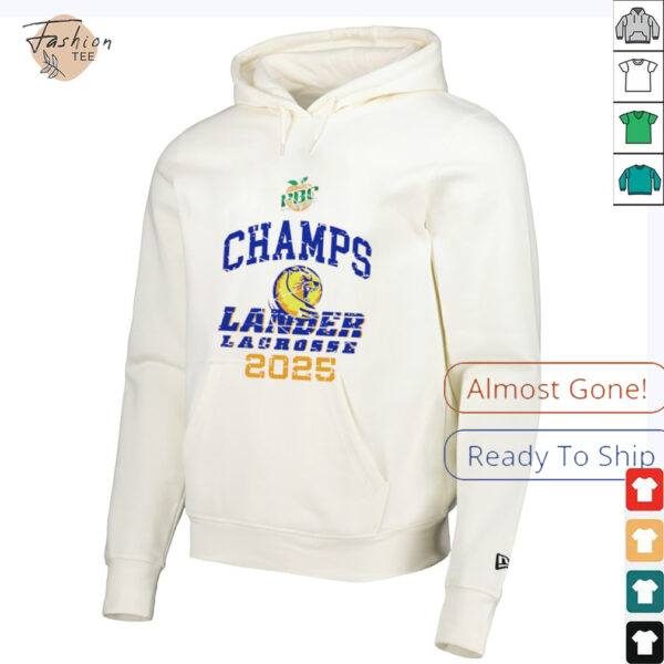 Lander University Lander Lacrosse Conference Champions 2025 shirt