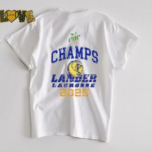 Lander University Lander Lacrosse Conference Champions 2025 shirt3