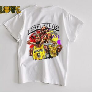 LeBron James Los Angeles Lakers Basketball NBA Legends the goat the mamba shirt3