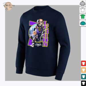 LeBron James Los Angeles Lakers big head signature shirt1