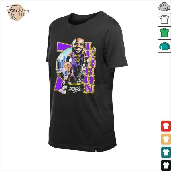 LeBron James Los Angeles Lakers big head signature shirt