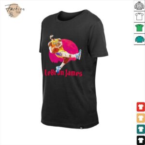 LeBron James Los Angeles Lakers pink moon shirt