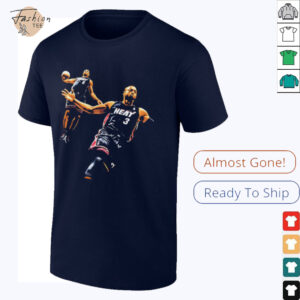 Lebron James X Dwayne Wade Graphic shirt3