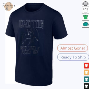 Led Zeppelin 1977 Vintage Rock Band T Shirt3