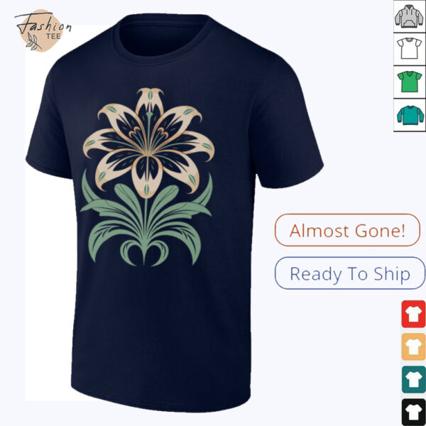 Lily Indian Tribal Art Native American Shirt