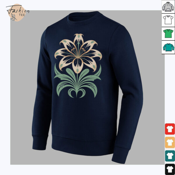 Lily Indian Tribal Art Native American Shirt